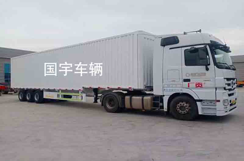 集装箱式物流运输车的特点