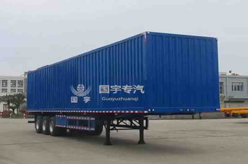 家具运输厢式物流运输货车更适合集装箱运输半挂车