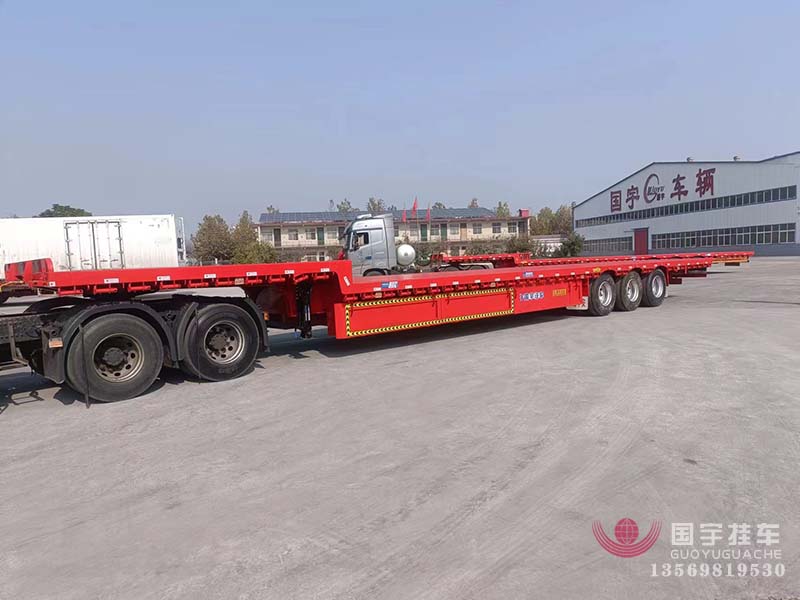 低平板半挂车:物流行业的关键角色